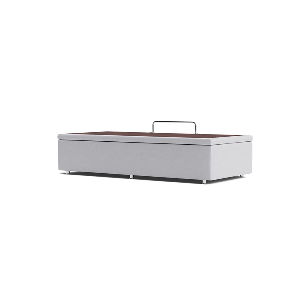 Base Baú Phy Branco Solteiro (88x188x39) - Ortobom