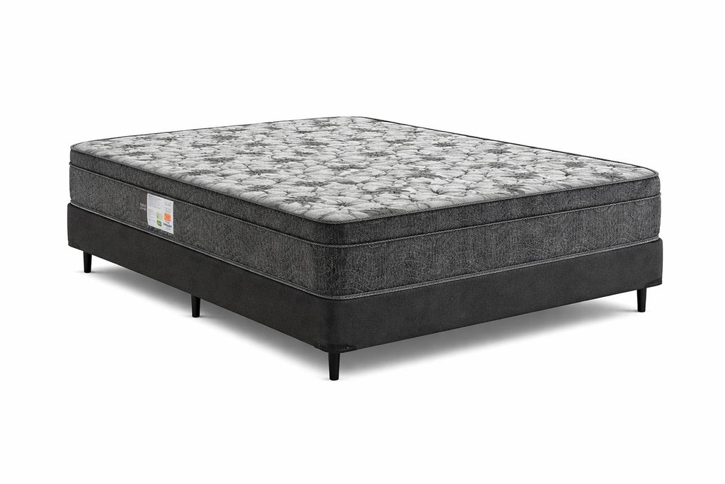 Cama Box e colchão Physical Nanolastic – Casal(138x188x59) - Ortobom