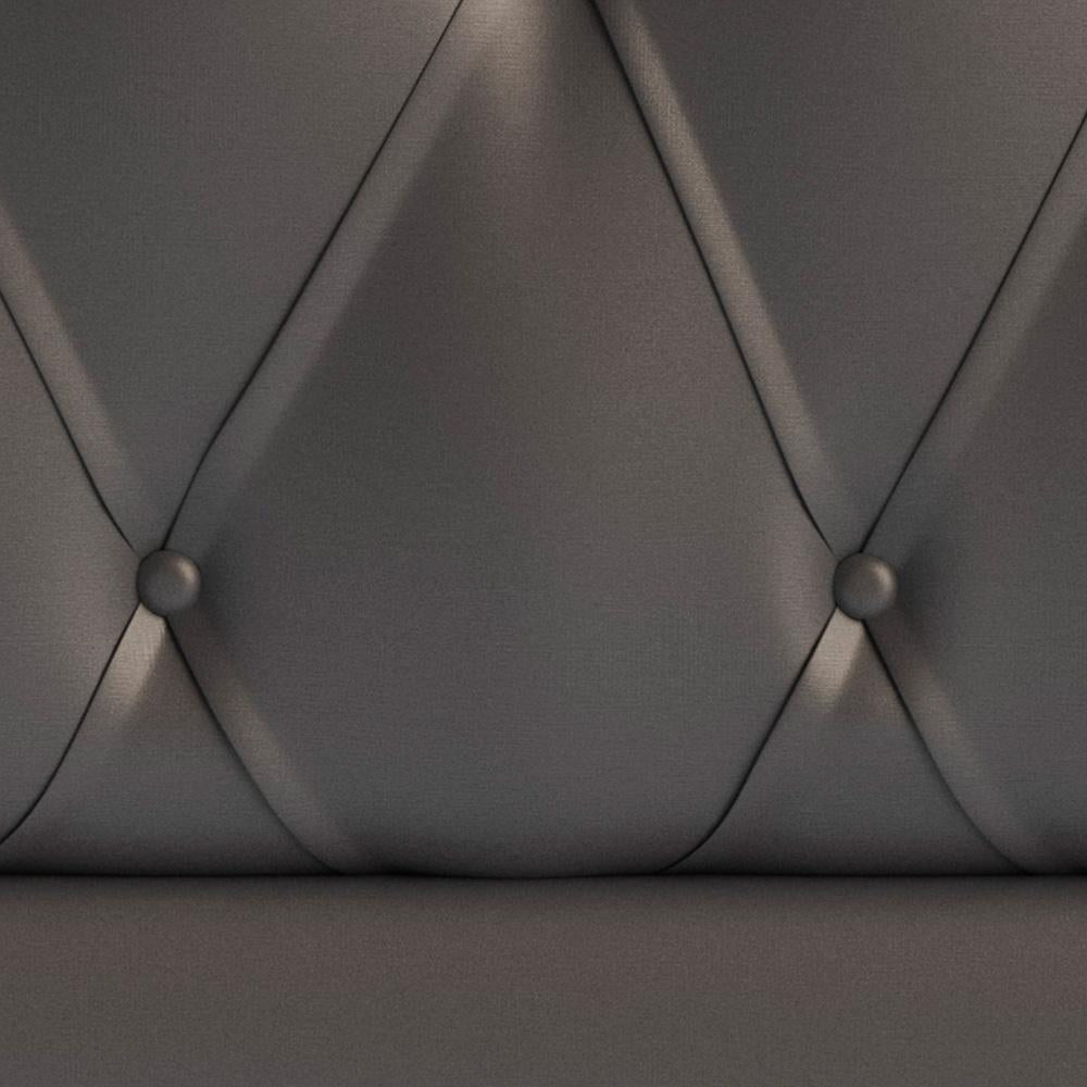 Cabeceira Murat Facto Cinza Casal (8x140x120) - Ortobom